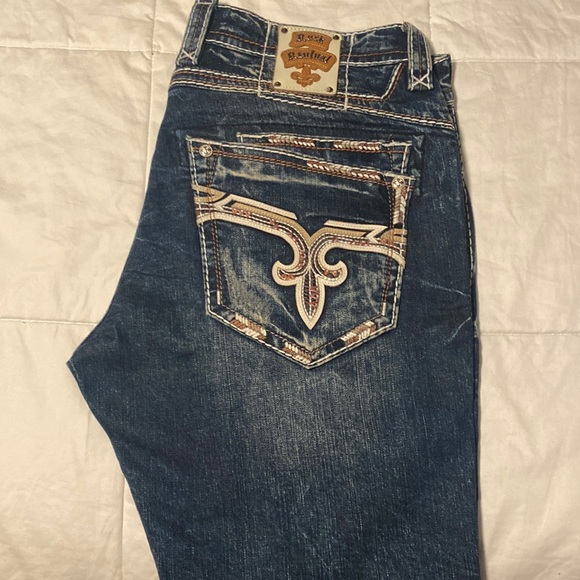 Rock Revival Ece Straight Jeans Waist 38 New condition - Picture 6 of 6